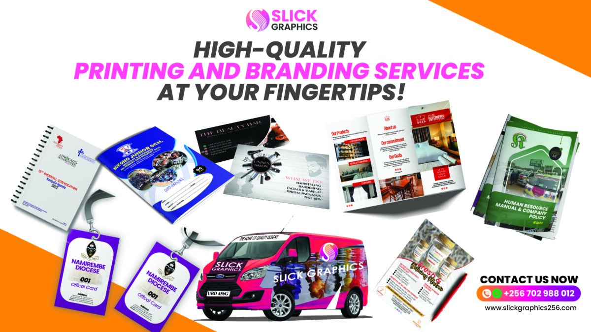 Build a Strong Brand with Print in Kampala, Uganda.