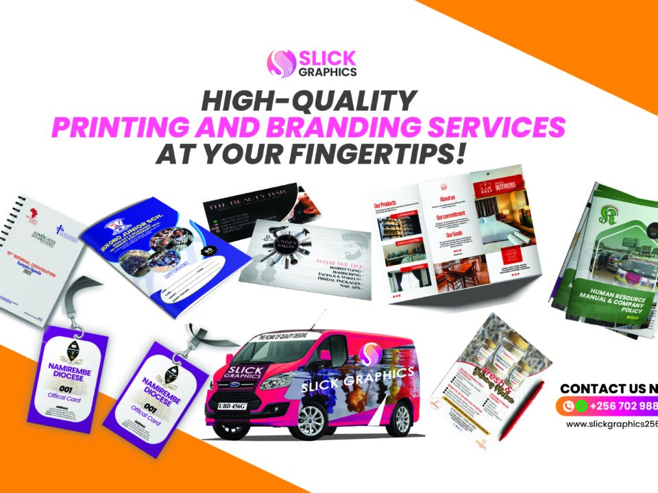 Build a Strong Brand with Print in Kampala, Uganda.