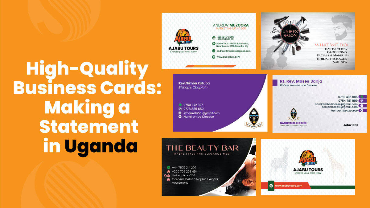 High-Quality Business Cards: Making a Statement in Uganda