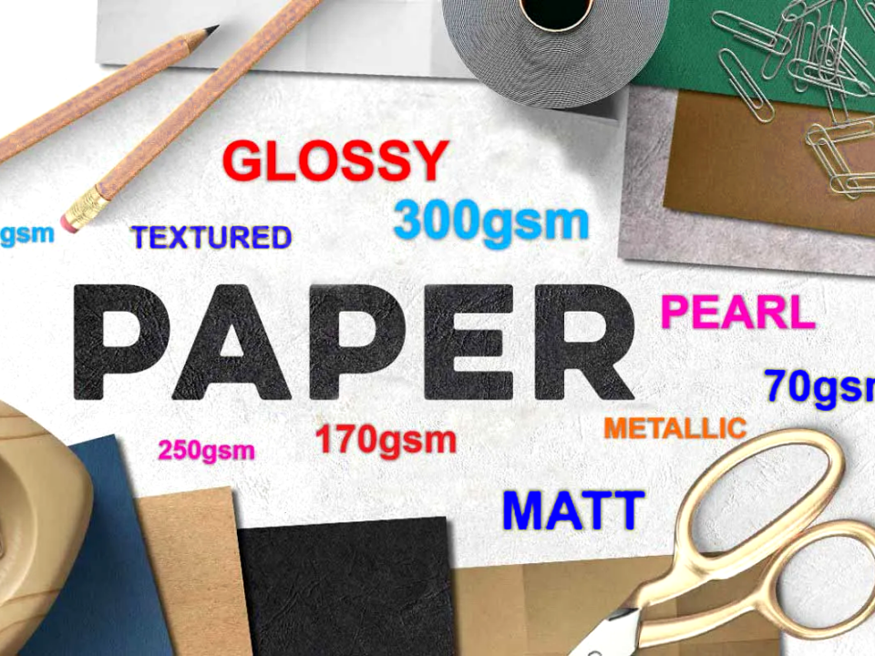 Choosing the Right Paper Stock for Your Print Projects