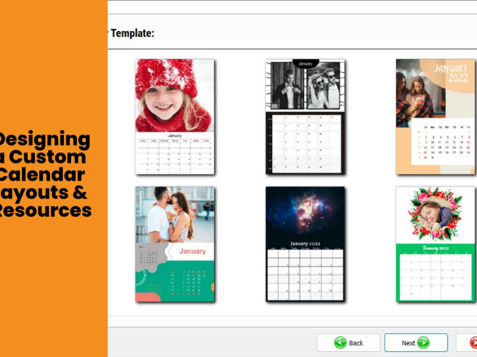 Designing a Custom Calendar Layouts & Resources