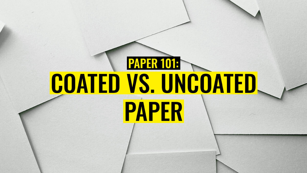 What is the Difference Between Coated and Uncoated Paper?