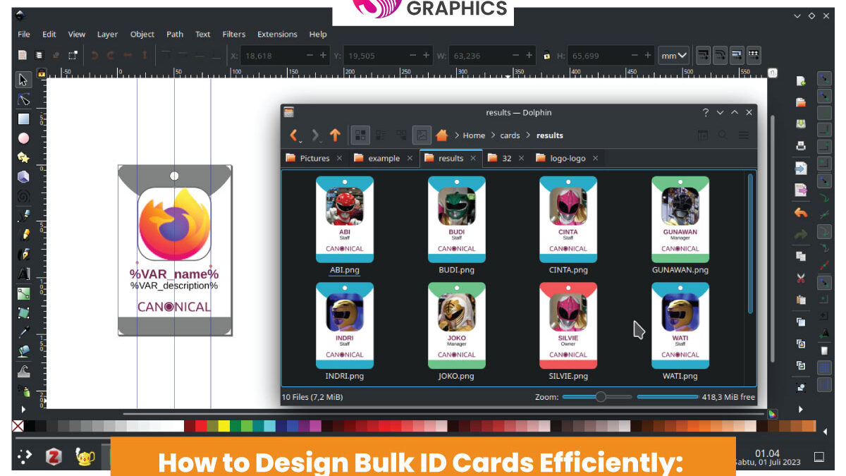 How to Design Bulk ID Cards Efficiently: A Step-by-Step Guide