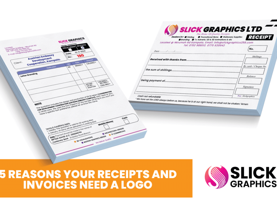 5 Reasons Your Receipts and Invoices Need a Logo