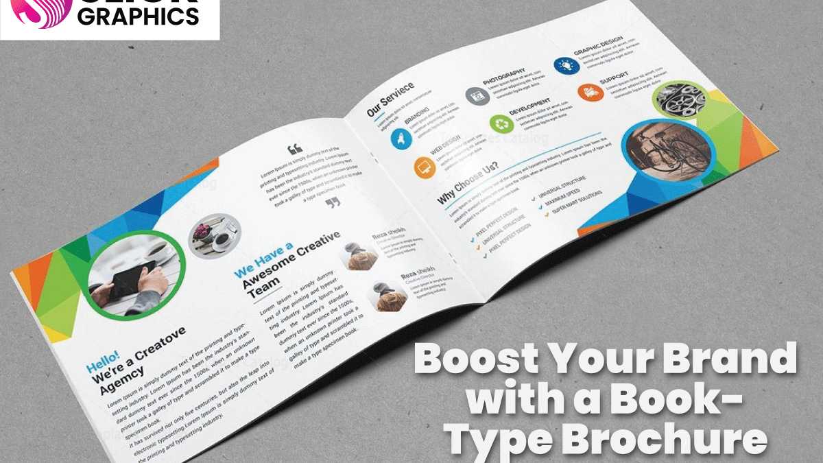 Boost Your Brand with a Book-Type Brochure