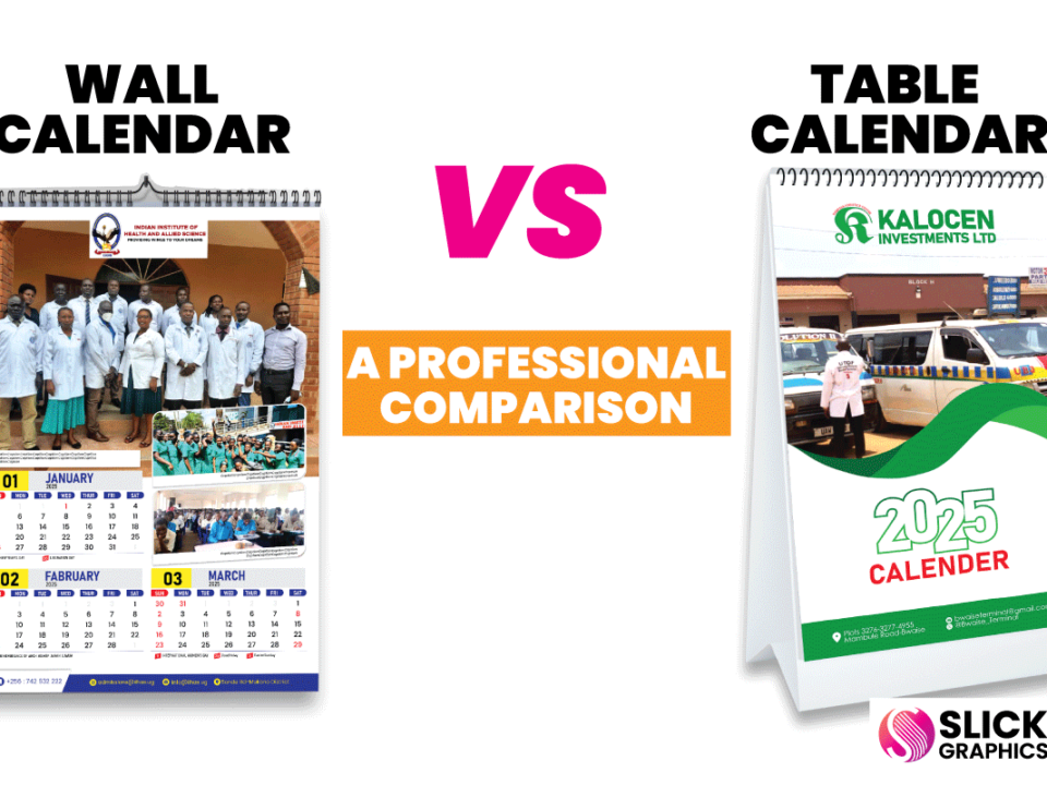 Wall Calendar vs. Table Calendar: A Professional Comparison