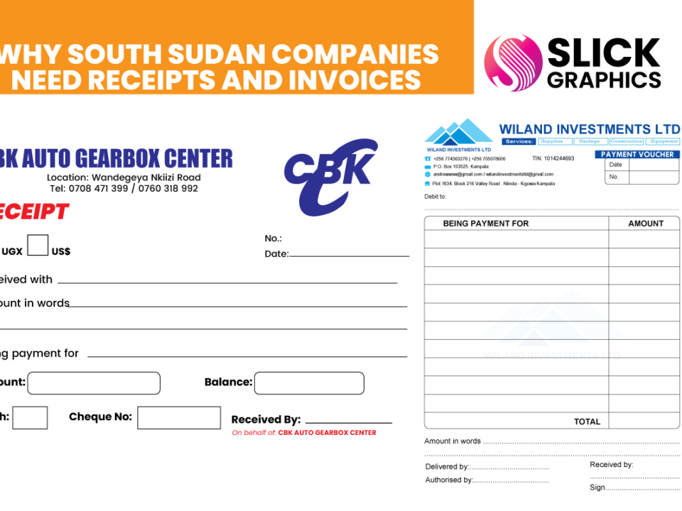 Why South Sudan Companies Need Receipts and Invoices