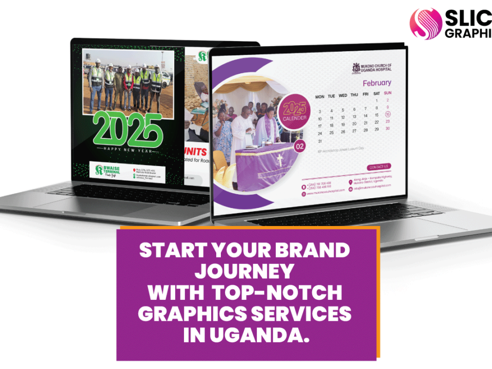 Start your brand journey with top-notch graphics services in Uganda.