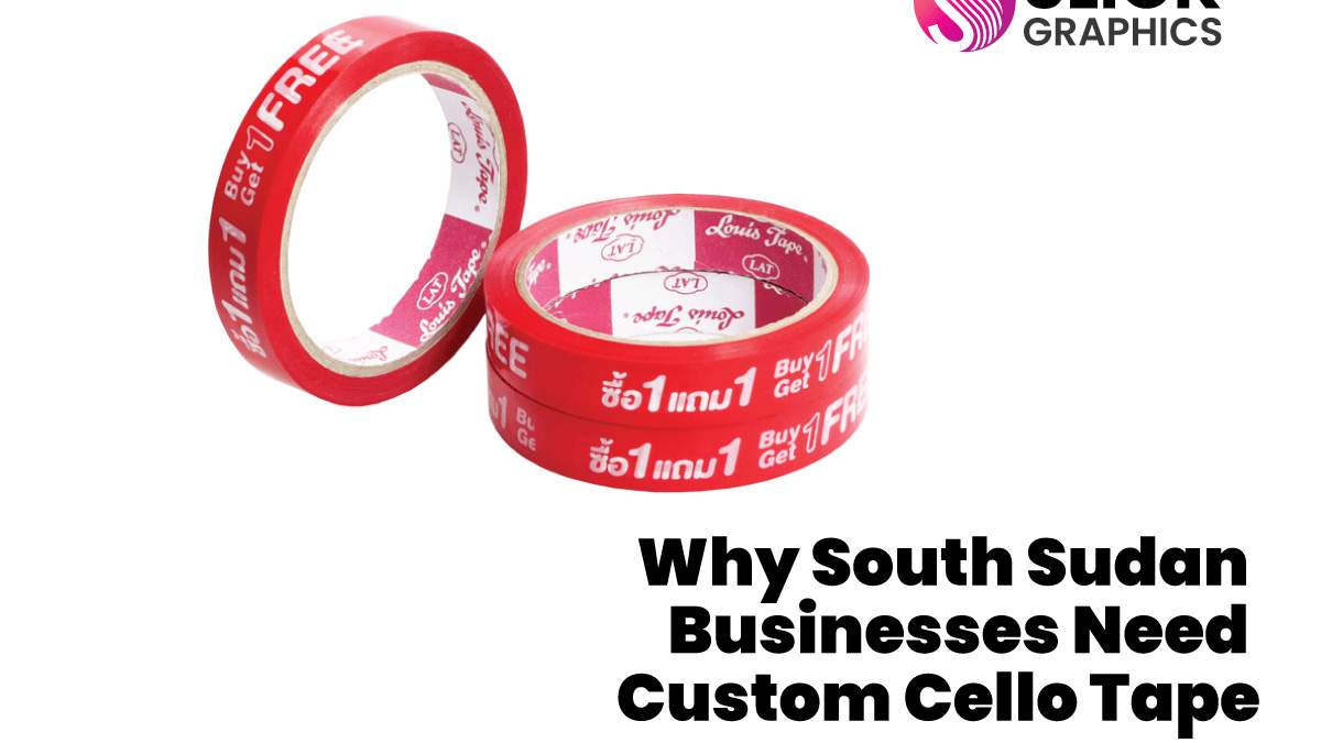 Why South Sudan Businesses Need Custom Cello Tape