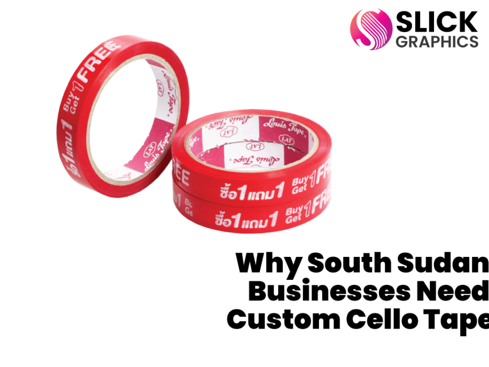 Why South Sudan Businesses Need Custom Cello Tape