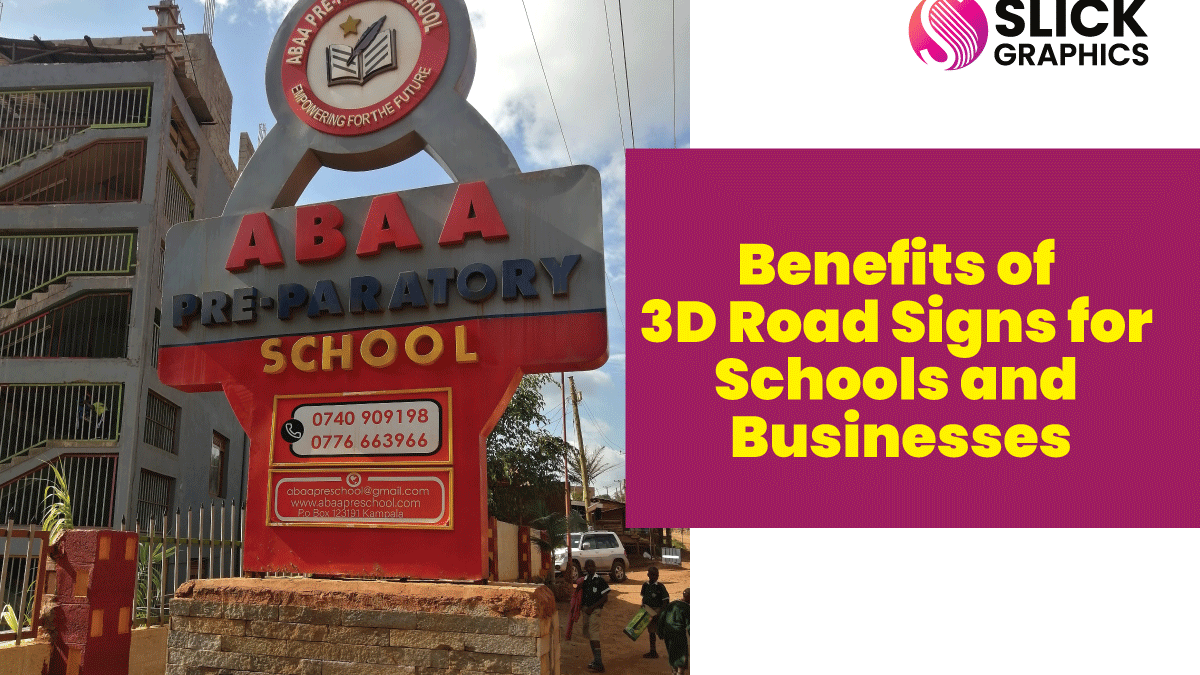 Benefits of 3D Road Signs for Schools and Businesses