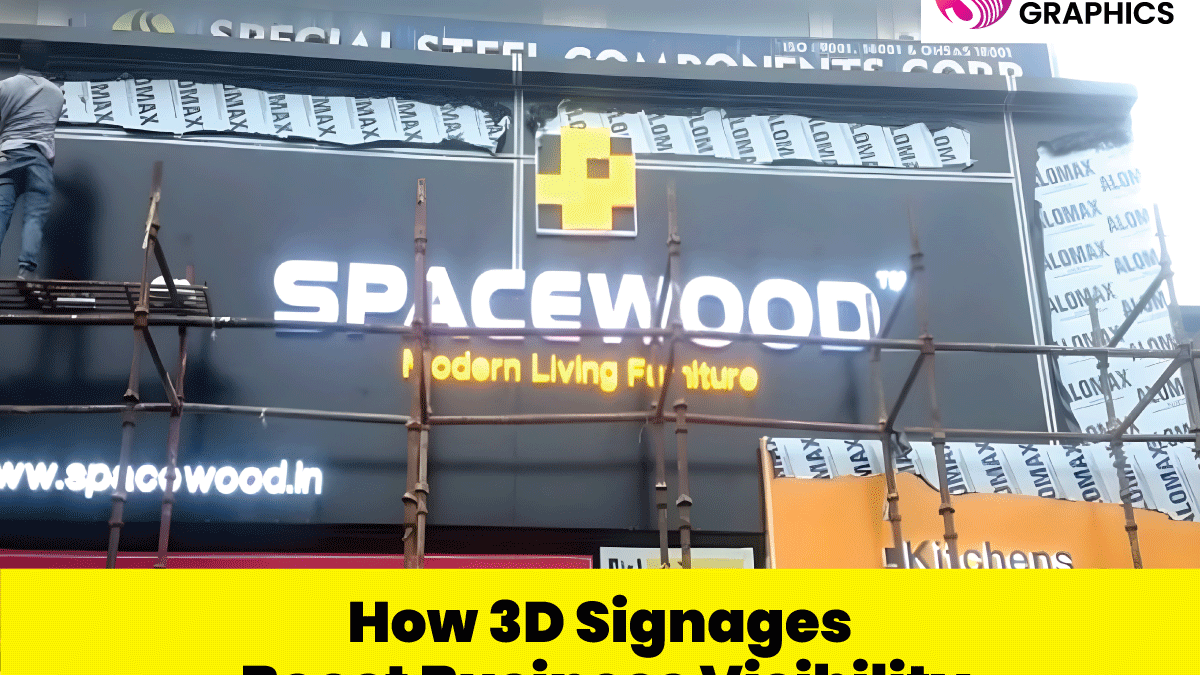 How 3D Signage Boost Business Visibility