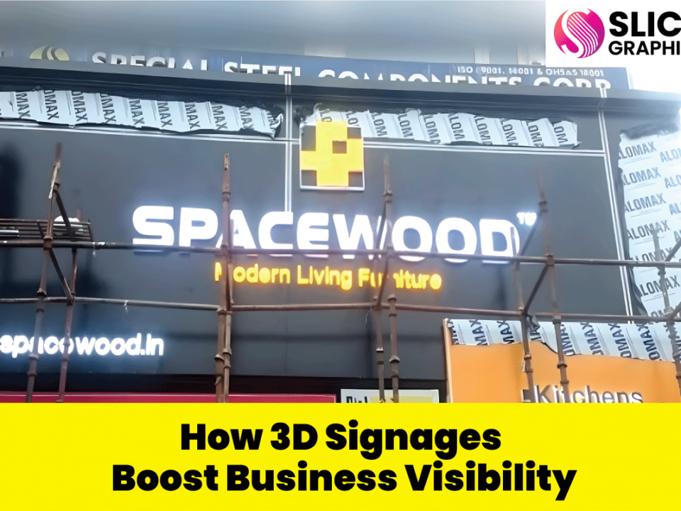 How 3D Signage Boost Business Visibility