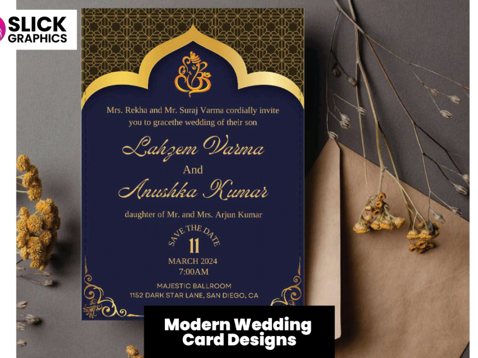 Modern Wedding Card Designs