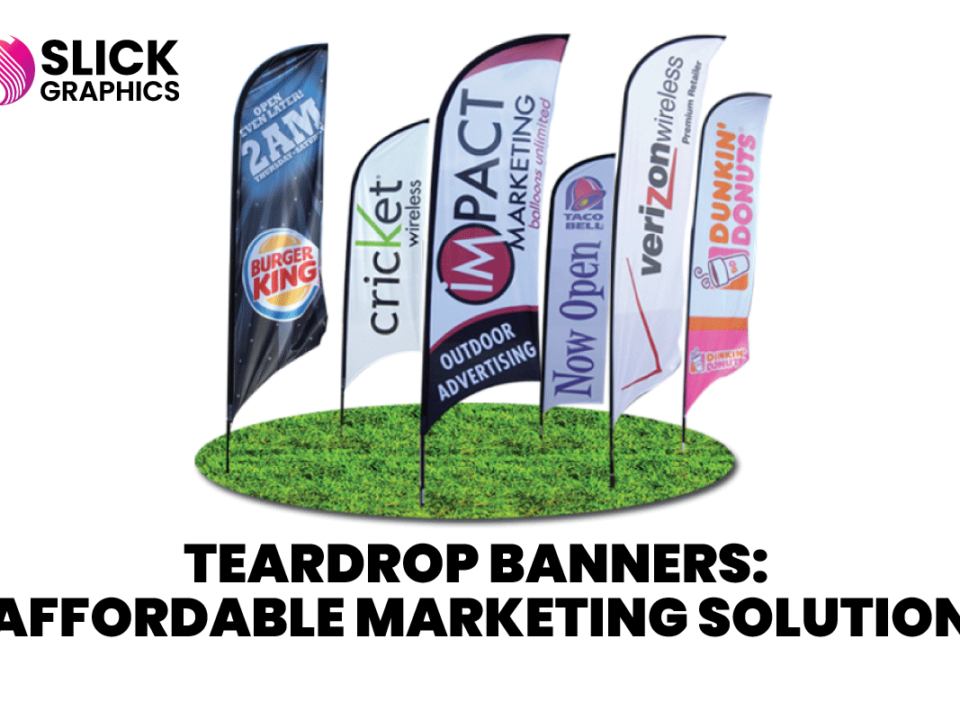 Teardrop Banners: Affordable Marketing Solution