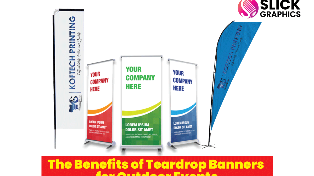 The Benefits of Teardrop Banners for Outdoor Events