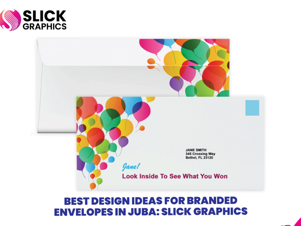 Best Design Ideas for Branded Envelopes in Juba: Slick Graphics