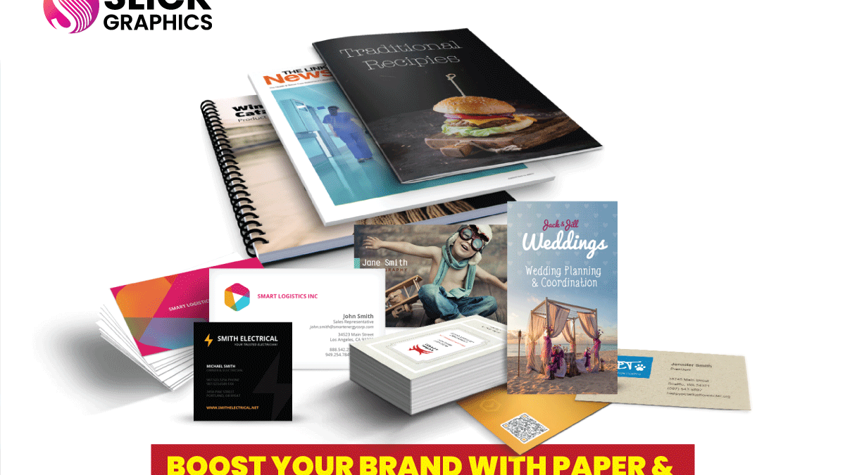 Boost Your Brand with Paper & Digital Printing | Slick Graphics