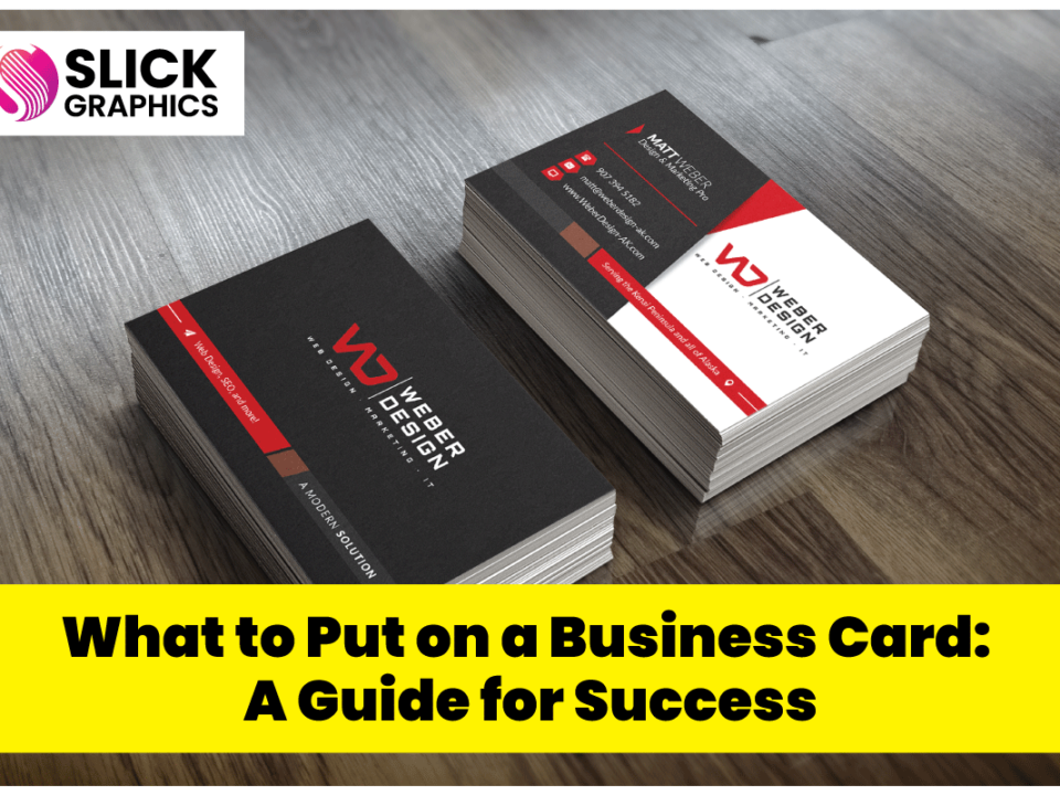 What to Put on a Business Card: A Guide for Success