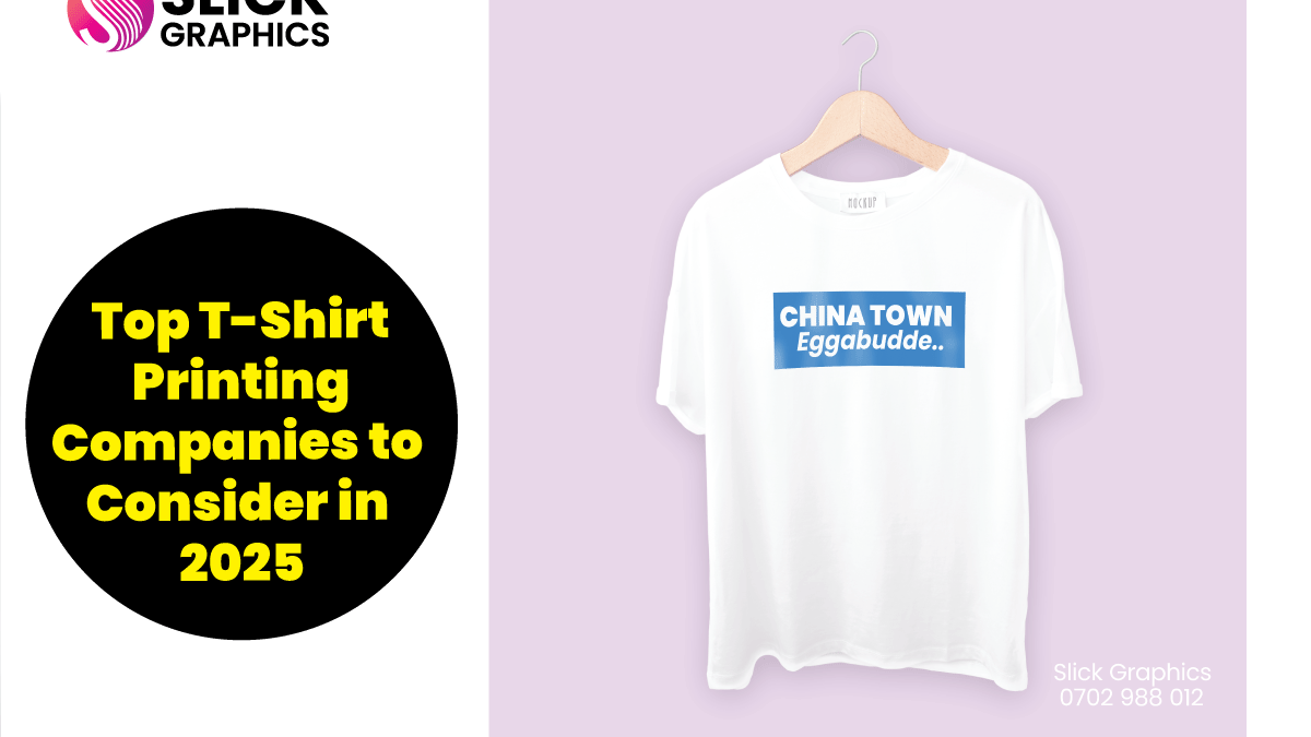 Top T-Shirt Printing Companies to Consider in 2025