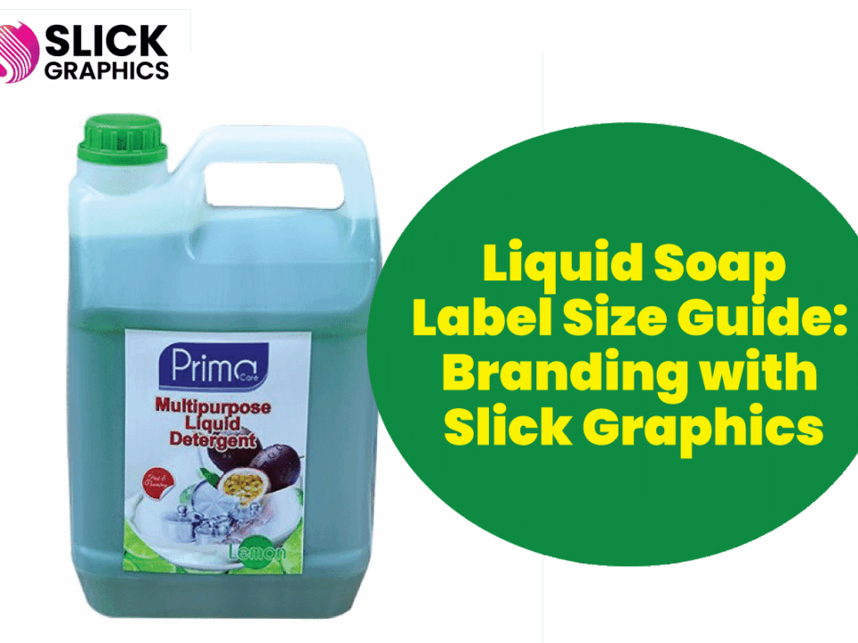 Liquid Soap Label Size Guide: Branding with Slick Graphics