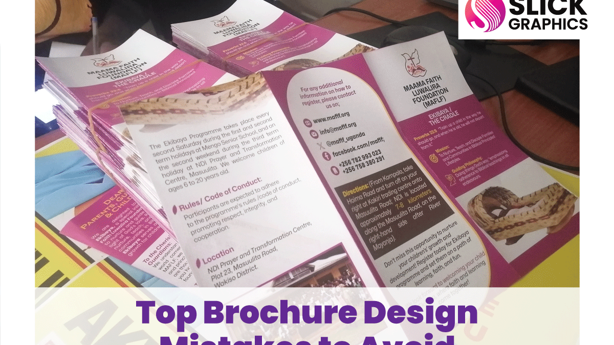 Top Brochure Design Mistakes to Avoid