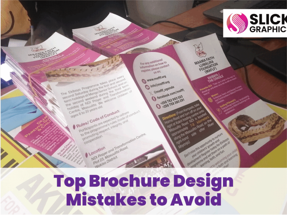 Top Brochure Design Mistakes to Avoid