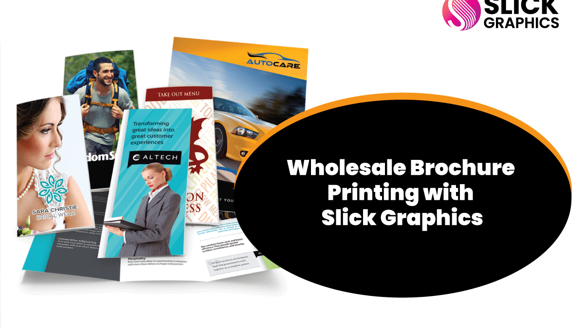 Wholesale Brochure Printing with Slick Graphics
