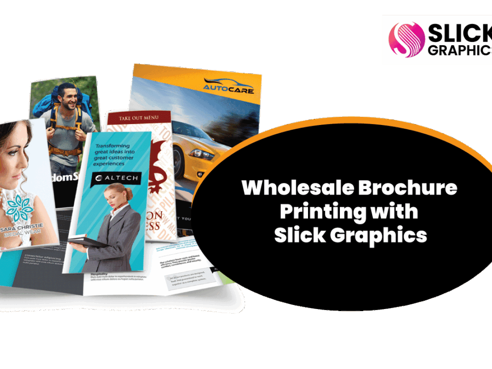 Wholesale Brochure Printing with Slick Graphics