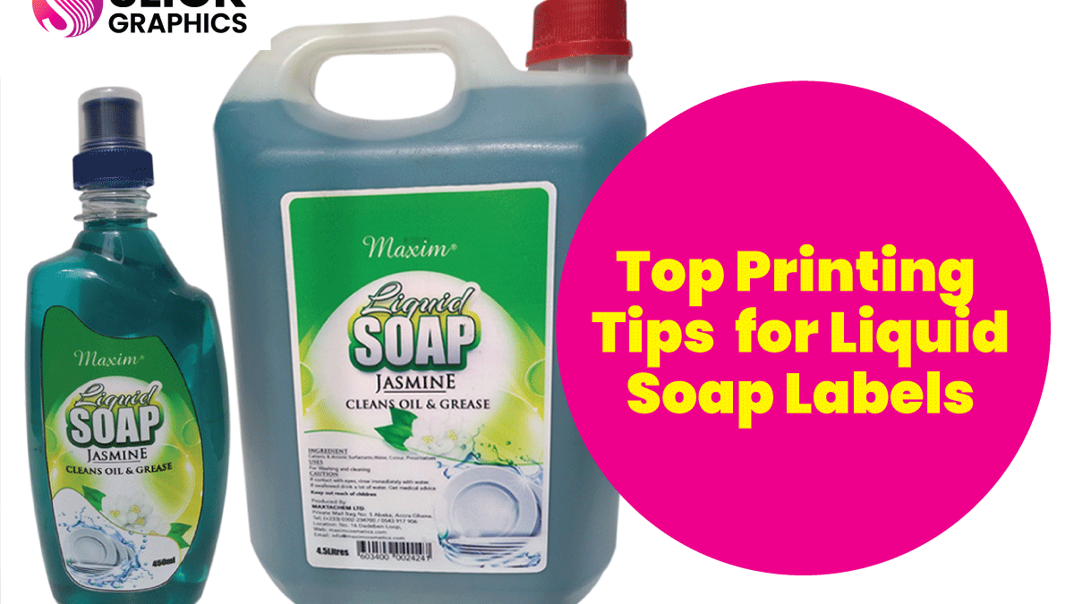 Top Printing Tips for Liquid Soap Labels