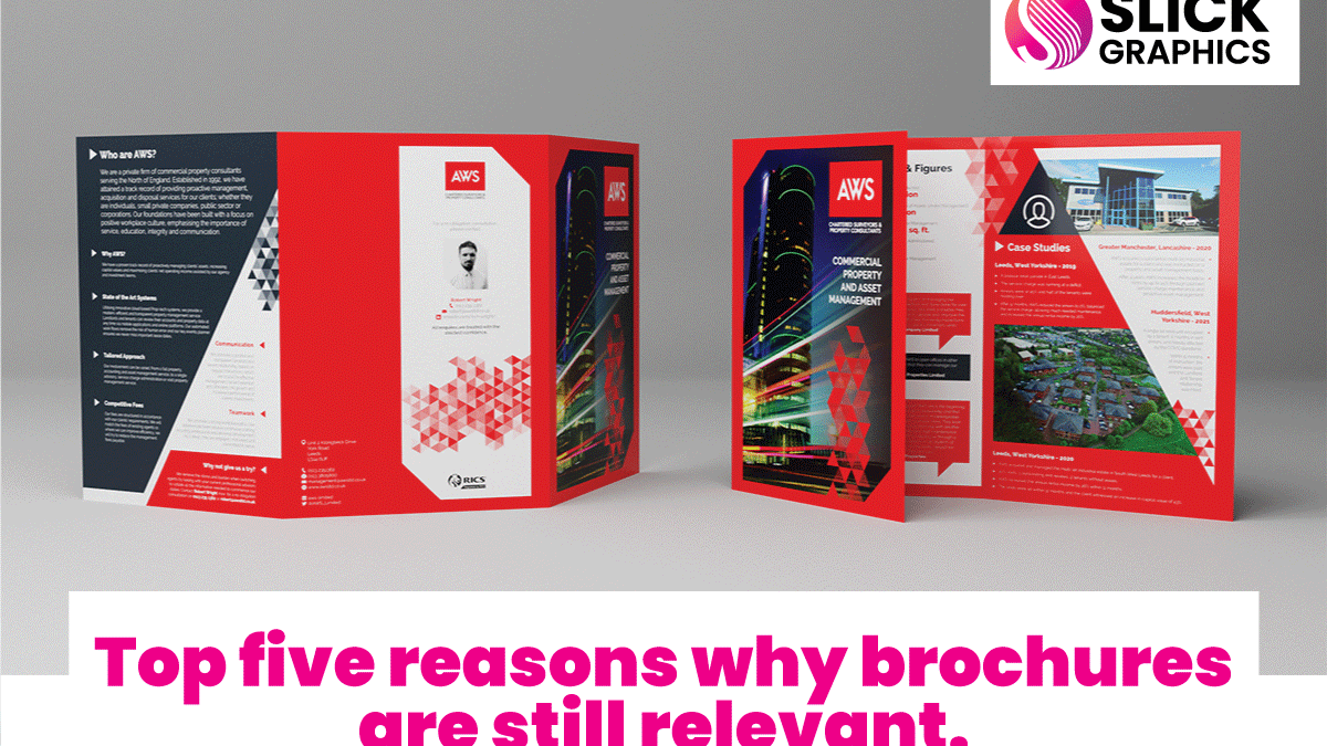 Top five reasons why brochures are still relevant