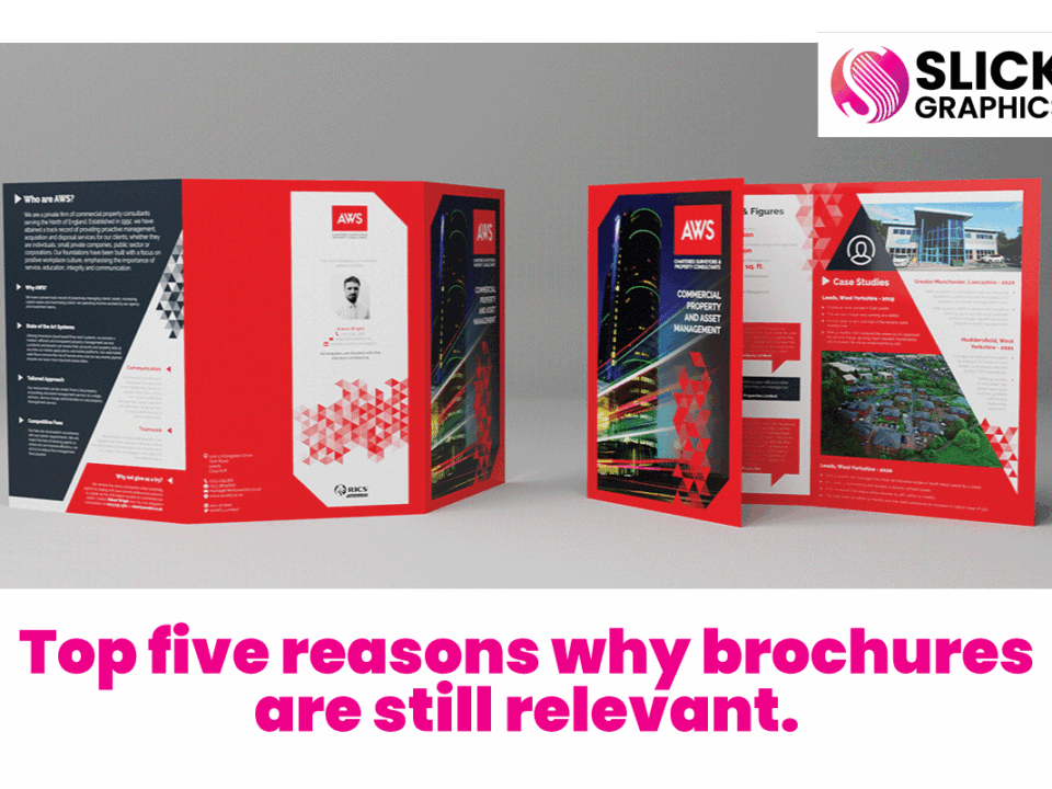 Top five reasons why brochures are still relevant