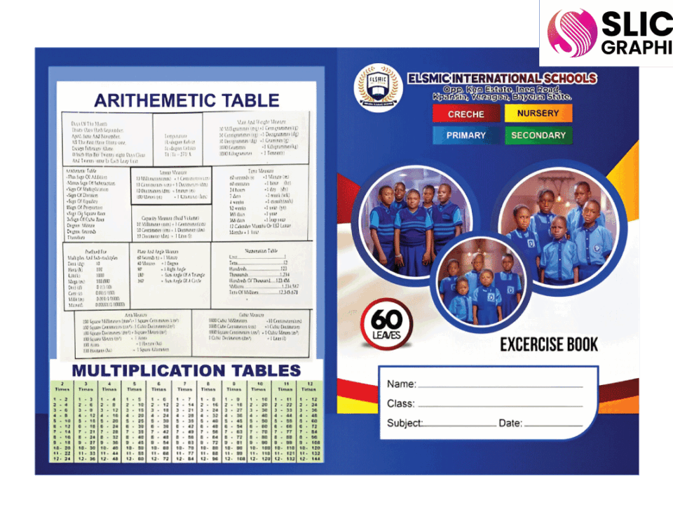 School Logo Printing on Books – Uganda