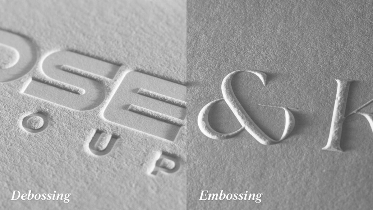 Emboss vs Deboss – All You Need to Know