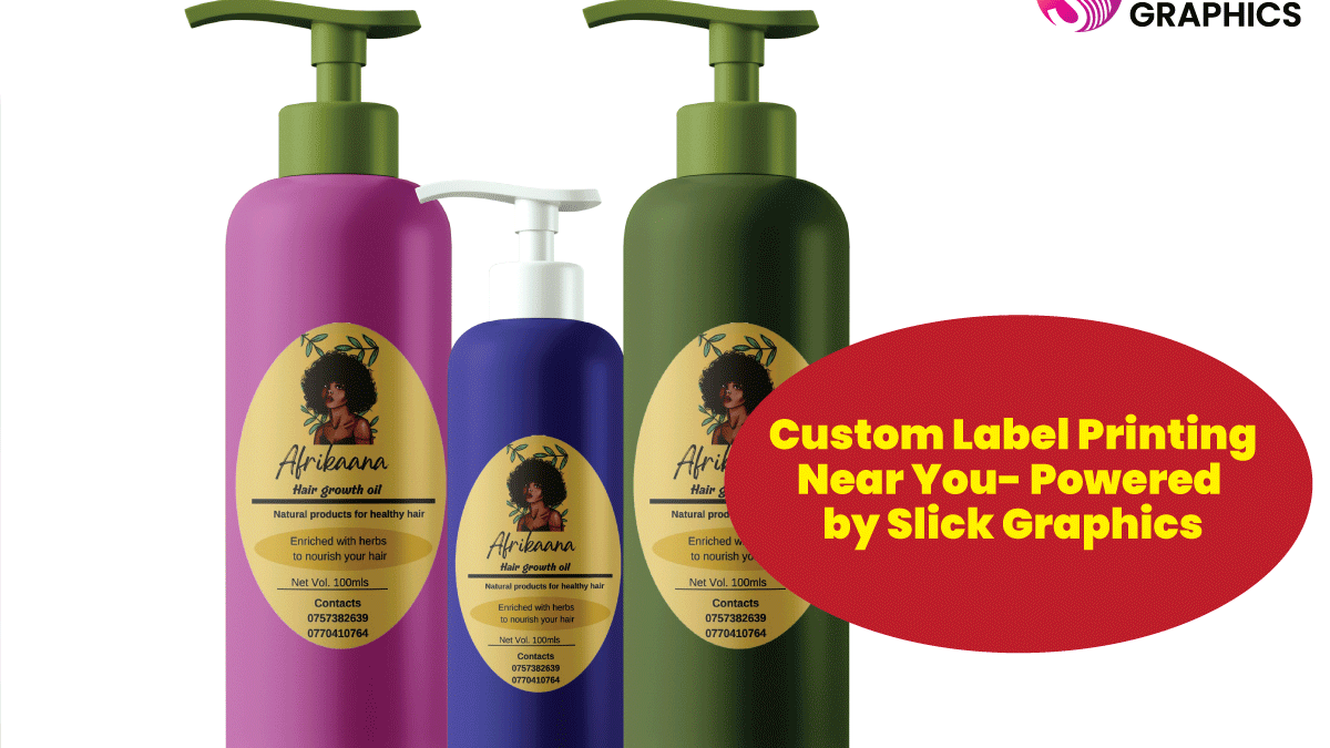 Custom Label Printing Near You- Powered by Slick Graphics