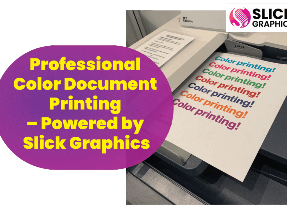 Professional Color Document Printing – Powered by Slick Graphics