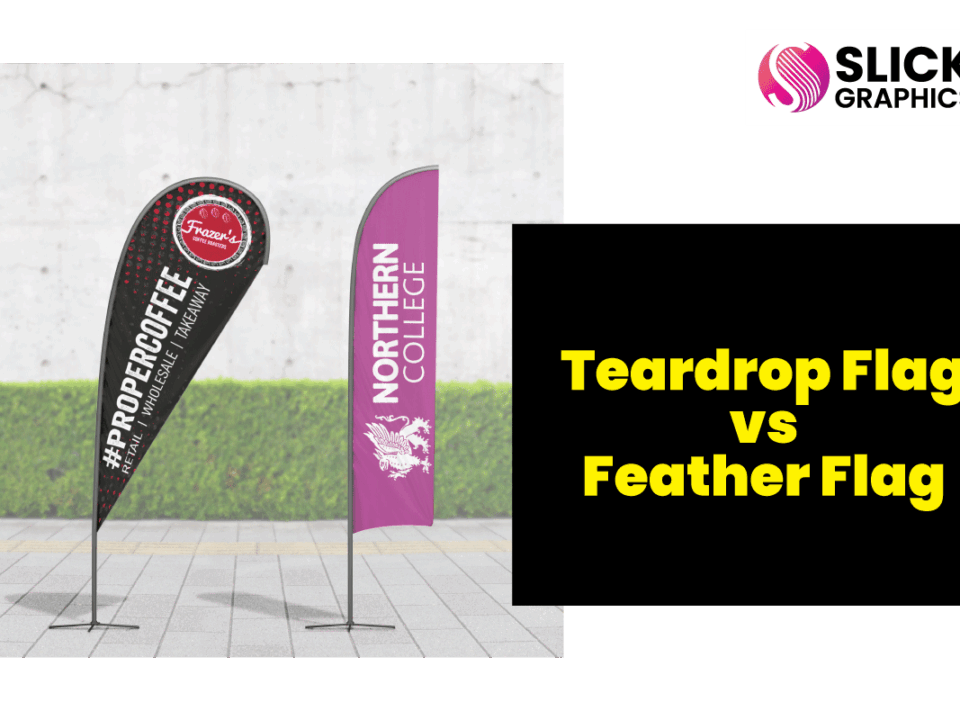 Teardrop Flag vs Feather Flag: Which Is Best for Your Brand?