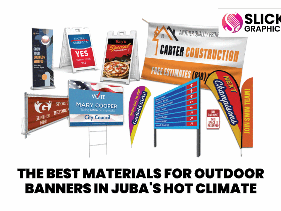 The Best Materials for Outdoor Banners in Juba's Hot Climate