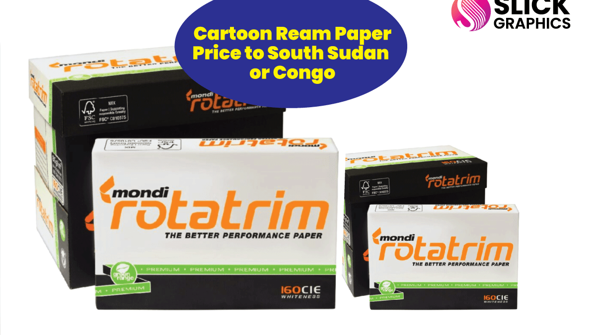 Cartoon Ream Paper Price to South Sudan or Congo