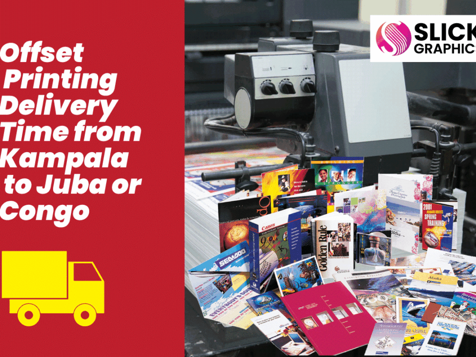 Offset Printing Delivery Time from Kampala to Juba or Congo