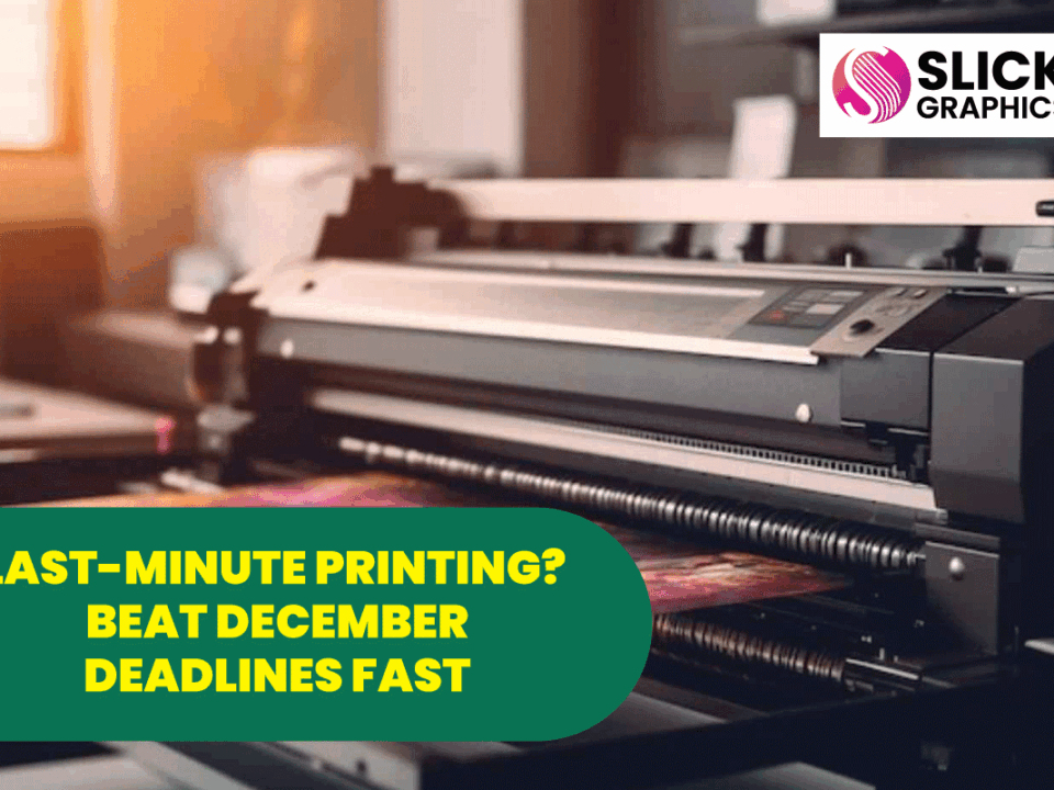 Last-Minute Printing? Beat December Deadlines Fast