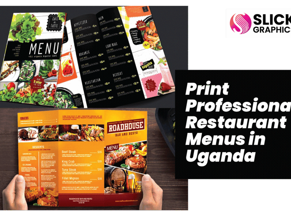 Print Professional Restaurant Menus in Uganda