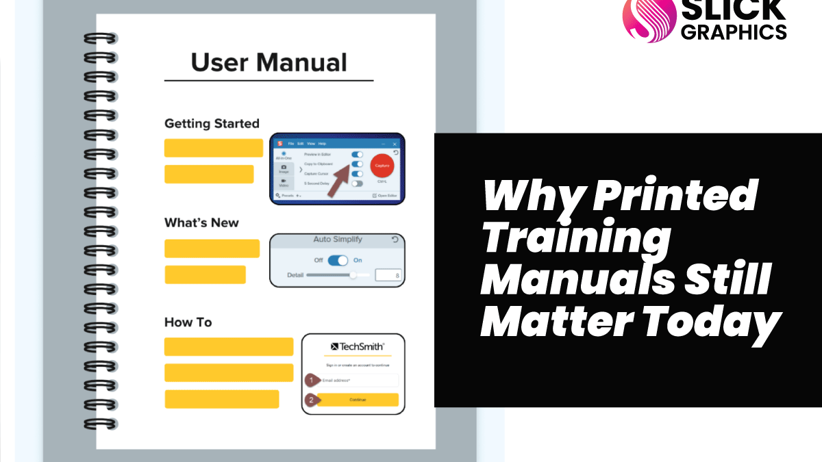 Why Printed Training Manuals Still Matter Today