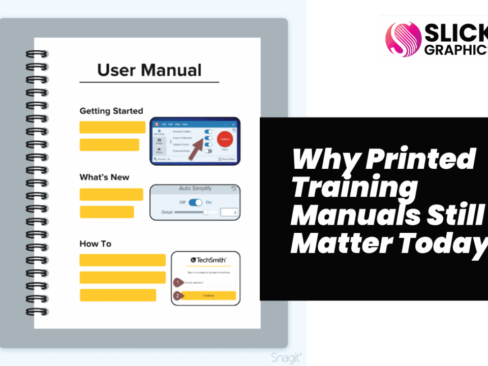 Why Printed Training Manuals Still Matter Today