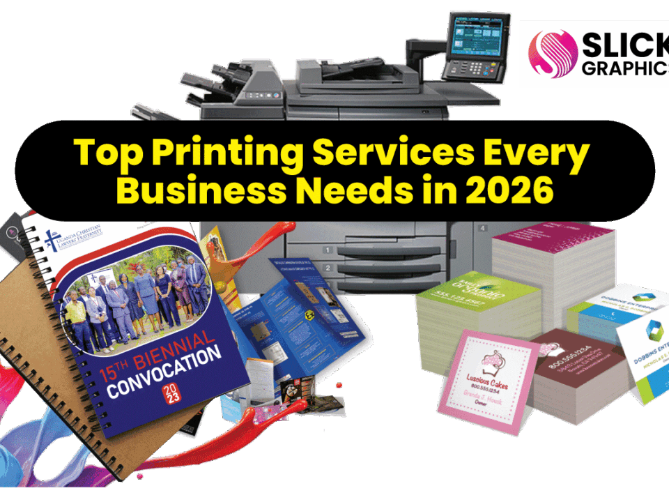 Top Printing Services Every Business Needs in 2026