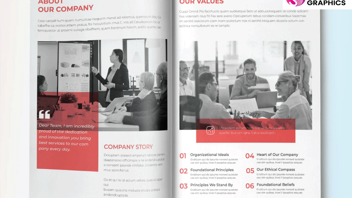 Magazine & Company Profile Design Services for Corporate Businesses