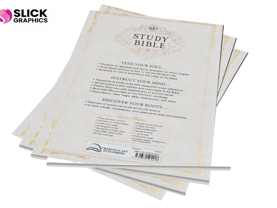 Black & Color Book Printing for Churches & Ministries