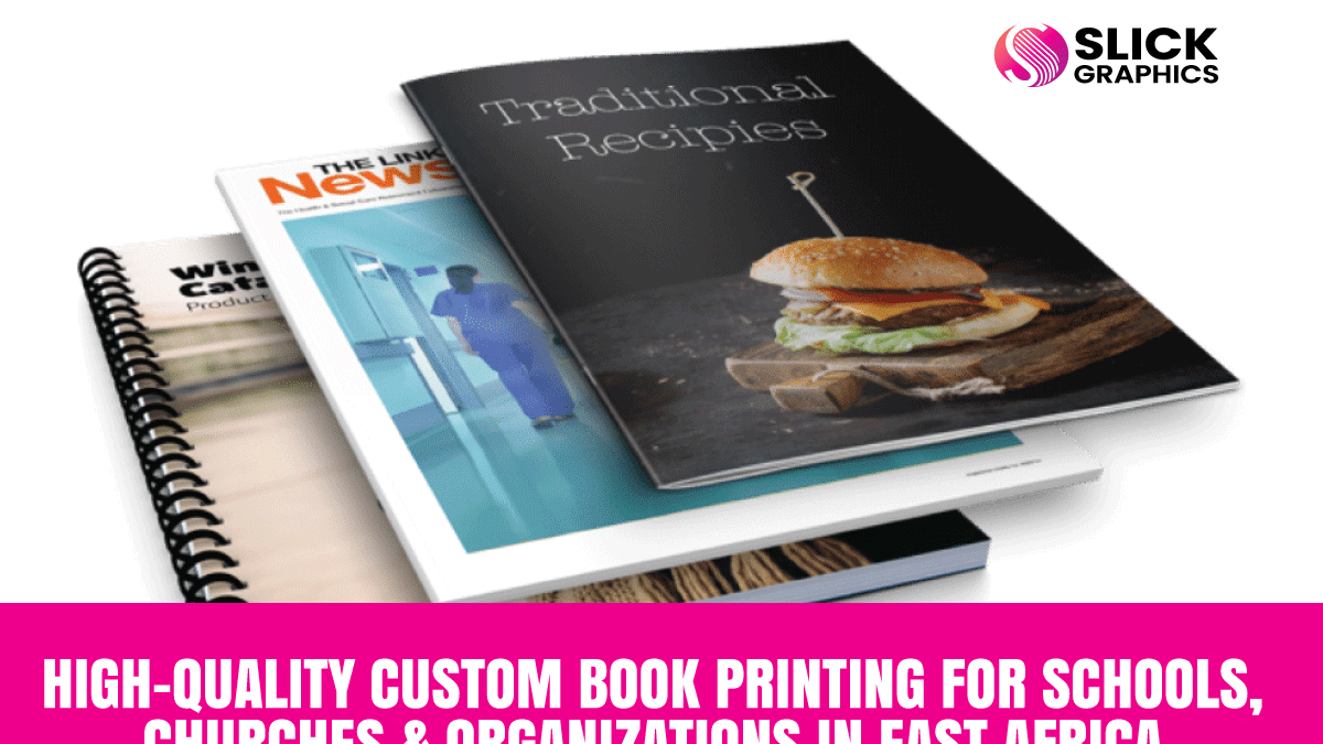 High-Quality Custom Book Printing for Schools, Churches & Organizations in East Africa