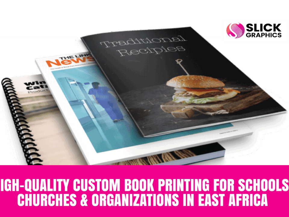 High-Quality Custom Book Printing for Schools, Churches & Organizations in East Africa